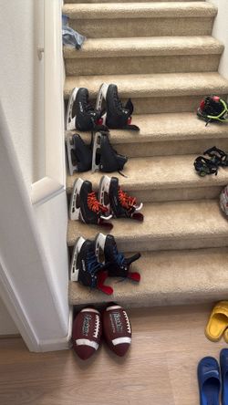 Hockey Skates and Figure Skates