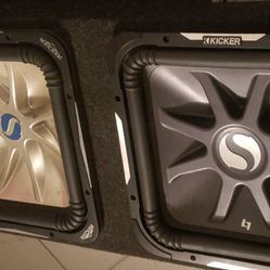 Kicker L7 Subwoofers De 15 Pulgadas En Su Caja 