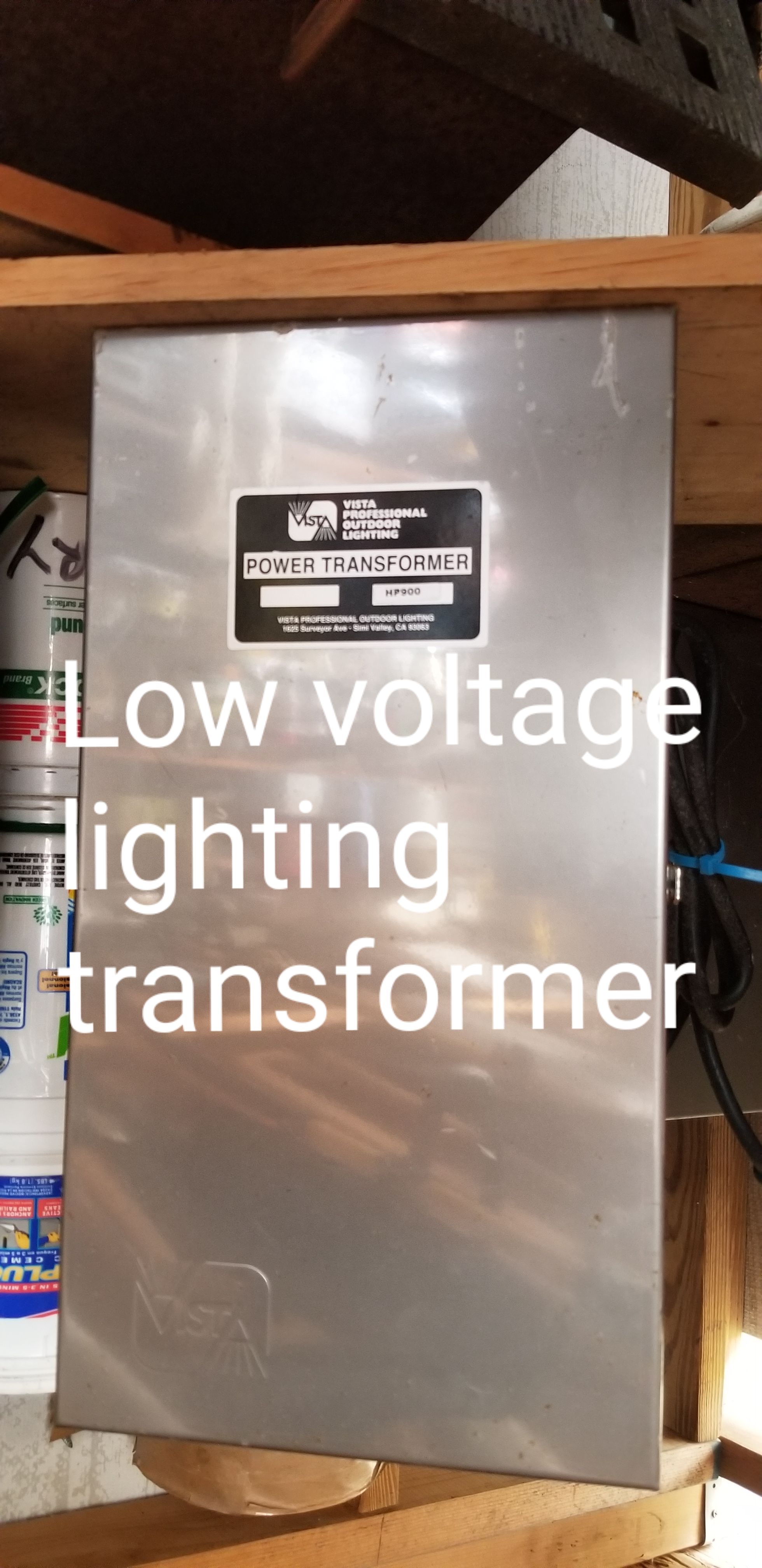 Vista Outdoor Low voltage lighting transformer for Sale in Hollywood