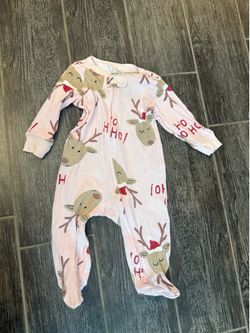 Carters reindeer pajamas