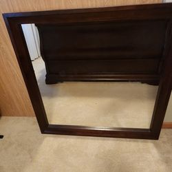 Solid Wood Mirror