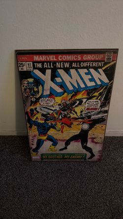 X-Men Marvel Comic Frame Poster