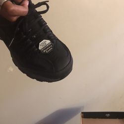 Sketchers Memory Foam Steel Toe Shoes 