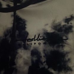 Hollister Blue White Hoodie 