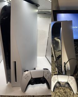 Sony PlayStation 5 Disc Edition 1TB Home Console with Stand + Controller TESTED