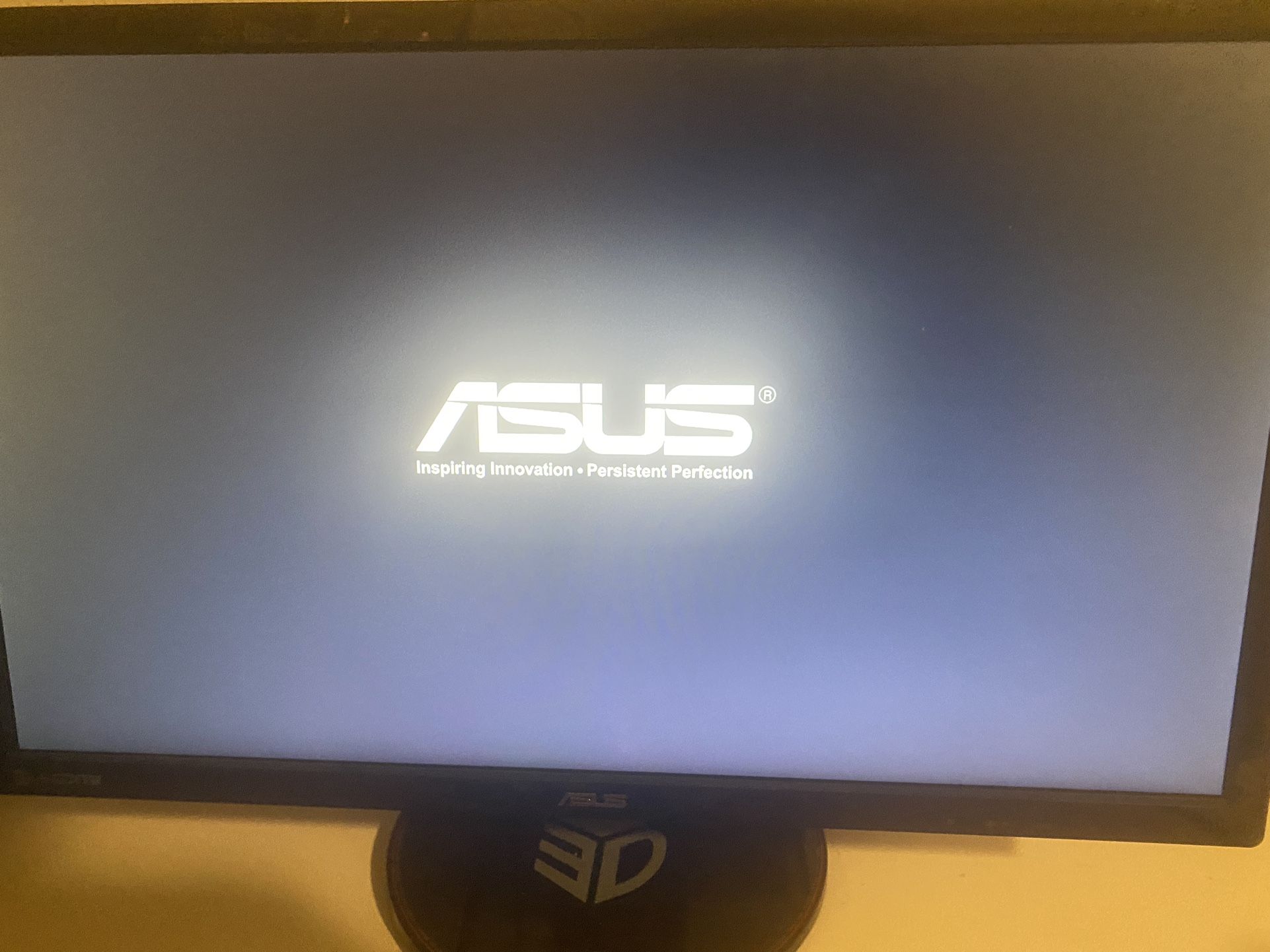 Asus Monitor And Onn. Roku 32 Inch Tv