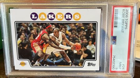 Kobe And Lebron PSA 9 Mint