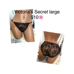 New Panty Victoria Secret Large ❤️❤️❤️firm Price