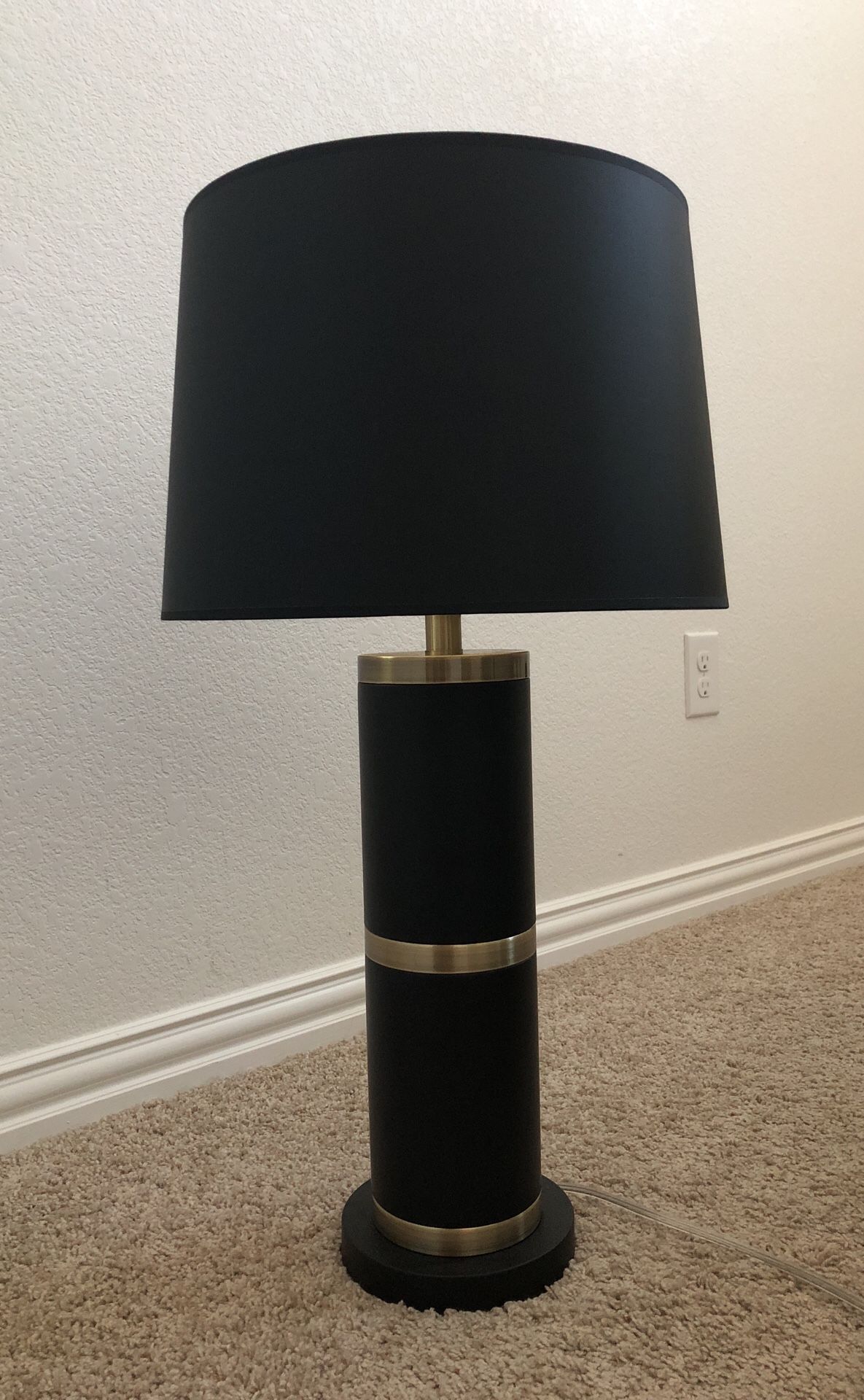 Threshold Black & Gold Lamp