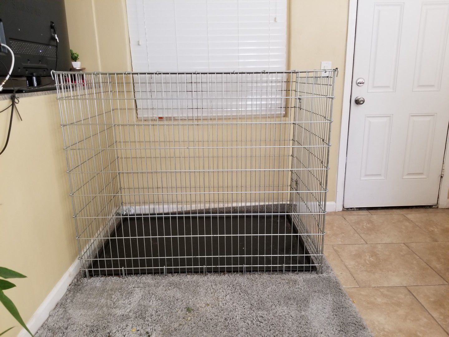 Stainless Steel Dog Kennel 54inch Huge!!