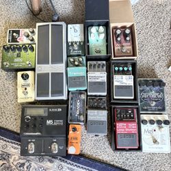Guitar pedals! 