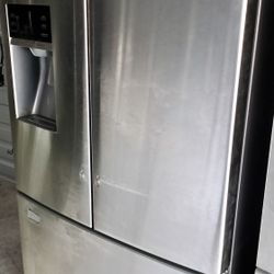 Samsung French 3 Door Refrigerator (Stainless Steel) 