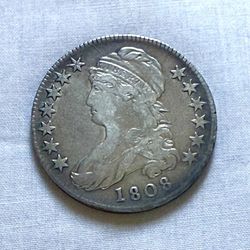 1808 Capped Bust Half Dollar 