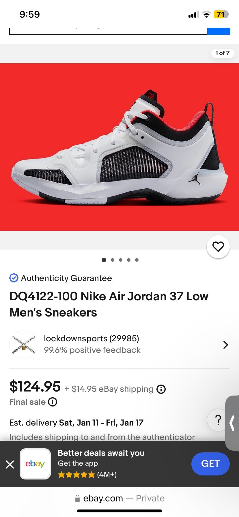 Nike Air Jordan 37 Low Air Jordan 37 Low Men's Shoes