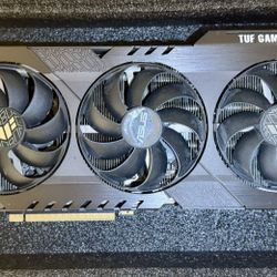 ASUS TUF RTX 3060 ti 8g gaming GPU