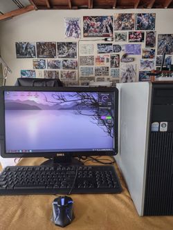 HP COMPUTER TOWER - COMPLETE SET
