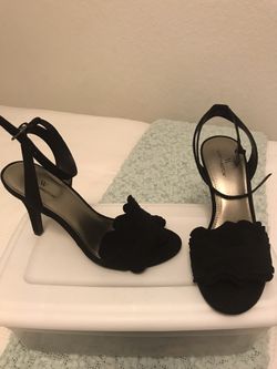 Black Around Ankle Heels