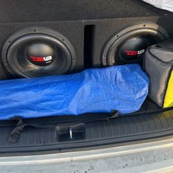 Ds18 12inch 2 Subwoofers Amp And Box