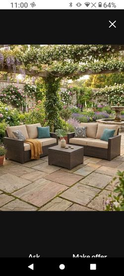 Patio furniture outdoor furniture patio couch patio sofa ✅🆕☑️