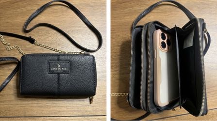 London Fog Crossbody Wallet - Fits Phone