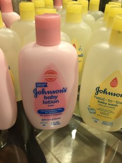 Johnson's baby wash and baby lotion !!!
