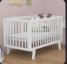 Baby crib and changing table