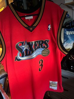Sixers men’s XL iverson jersey