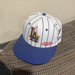 LA. Big league, chewing gum, cap.