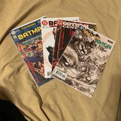 Batman Comics 4pk In Protective Sheets