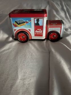 Vintage 1997 Coca-Cola Tin Delivery Truck