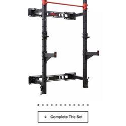 Ethos Folding Wall Squat Rack