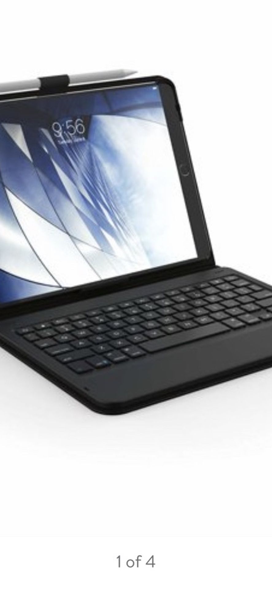 iPad 3 Or iPad Pro 10.5 Zagg Messenger Folio Bluetooth Keyboard Case New