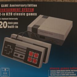 Classic Game System With Pre-Loaded Games