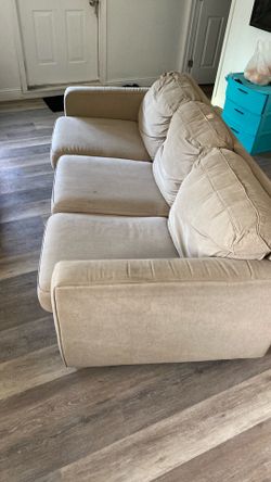 Tan couch