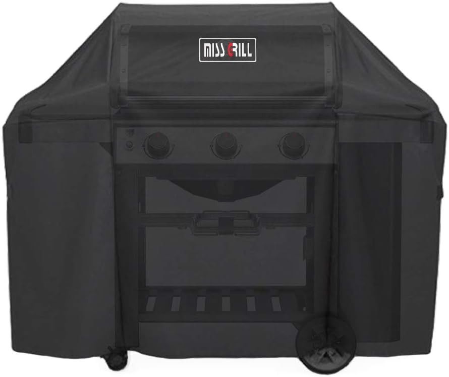 Grill Cover, Waterproof & Weather Resistant Outdoor Barbeque Grill Cover