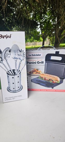 Utensils & mini Grill