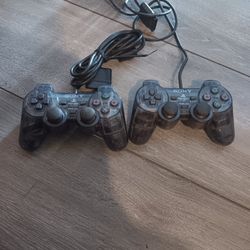 Playstation 2 Dual Shock Controllers
