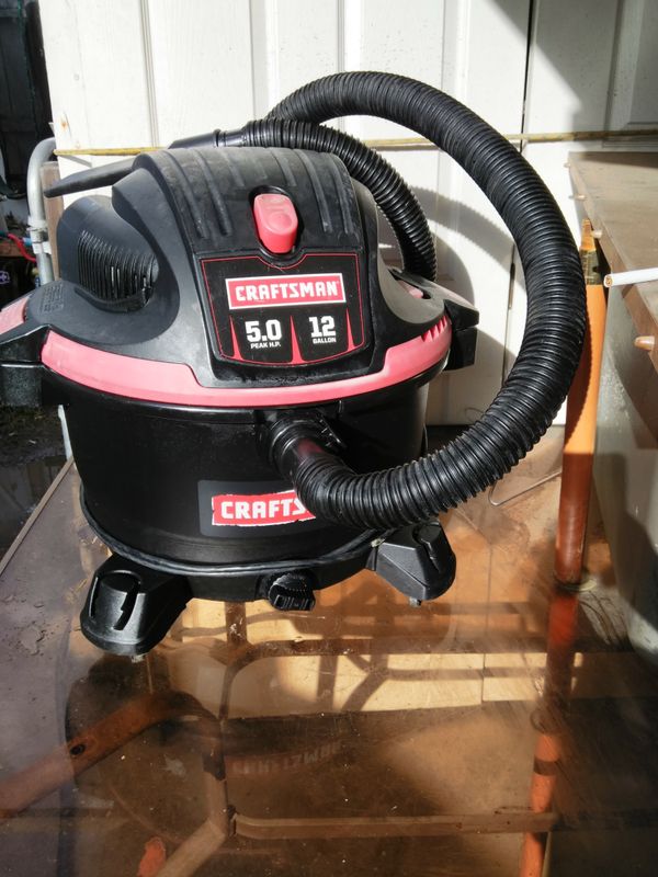 Craftsman 12 gallon wet and dry shop vacuum cleaner for Sale in Modesto, CA OfferUp