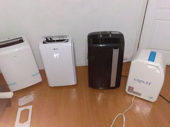 Lot of 4 Portable Air Conditioners