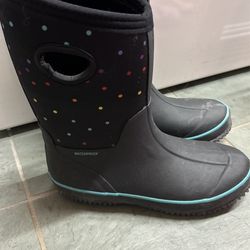 Rain Boots (bogs Style) - Youth 4