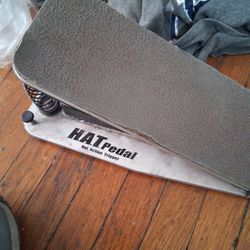 Vintage 1980s Drum Tech H.a.t. Pedal Hat Action Trigger  Alternate Mode