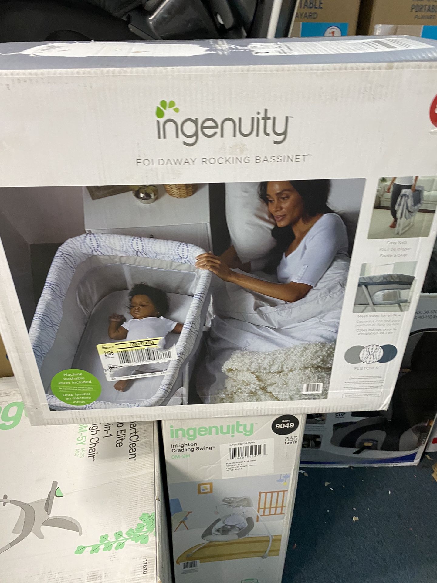 Ingenuity Foldaway Rocking Bassinet