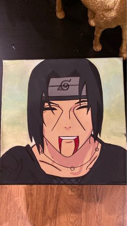 Painting itachi hand painted canvas