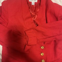 Christian Dior Over Sized blazer 