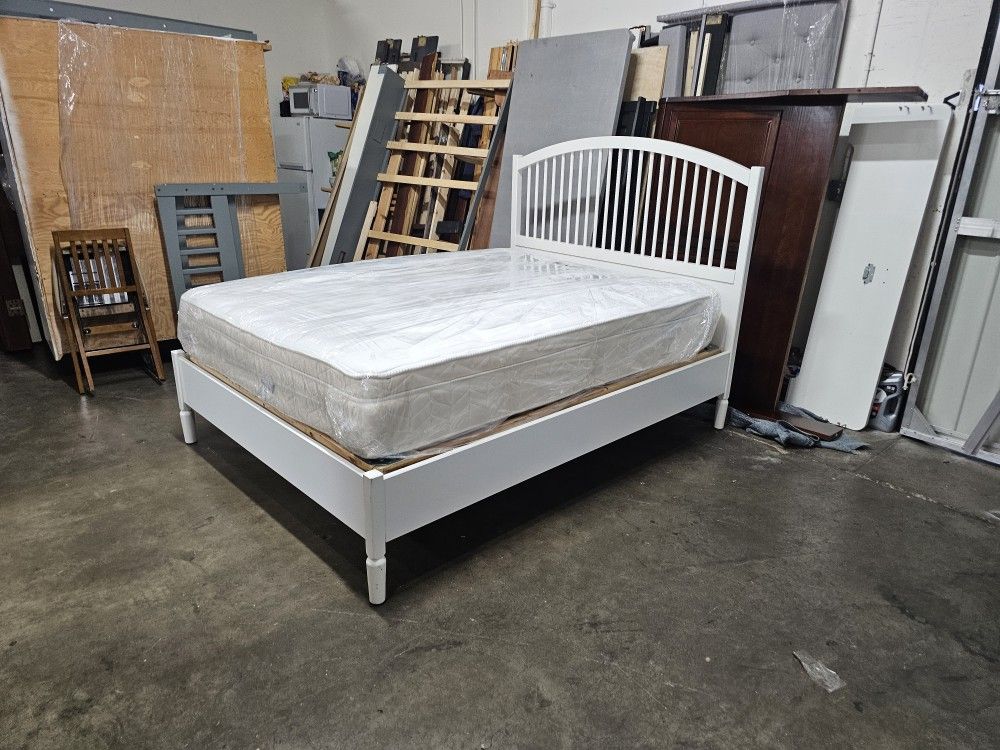Queen Bed And Mattress