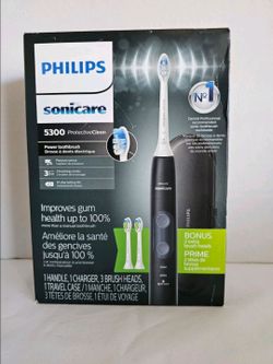 Philips Sonicare 5300 Electric Toothbrush Black HX6423/34