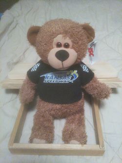 Rare Collectors Nascar Kansas Speedway 400 Teddy Bear