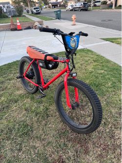 CREW Dart V2.1 Electric Bike Limited Edition Orange with Shimano XT rear brake kit ask $1700 OBO