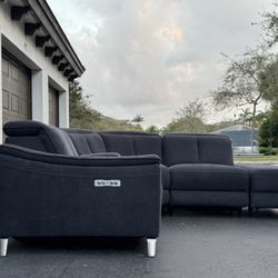 Sofa/Couch Sectional - Recliners - El dorado - Dark Gray - Delivery Available 🚛