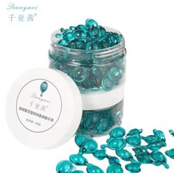 50pcs DianYaxi Blue Copper Peptide Capsules Face Serum, Moisturize & Rejuvenate